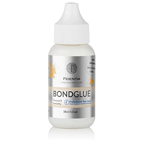 Fidentia Bond Glue - Prohairlabs lizensierter Kleber für Haarteil, Perücken, Toupet | transparent - 1.3 oz (38ml)