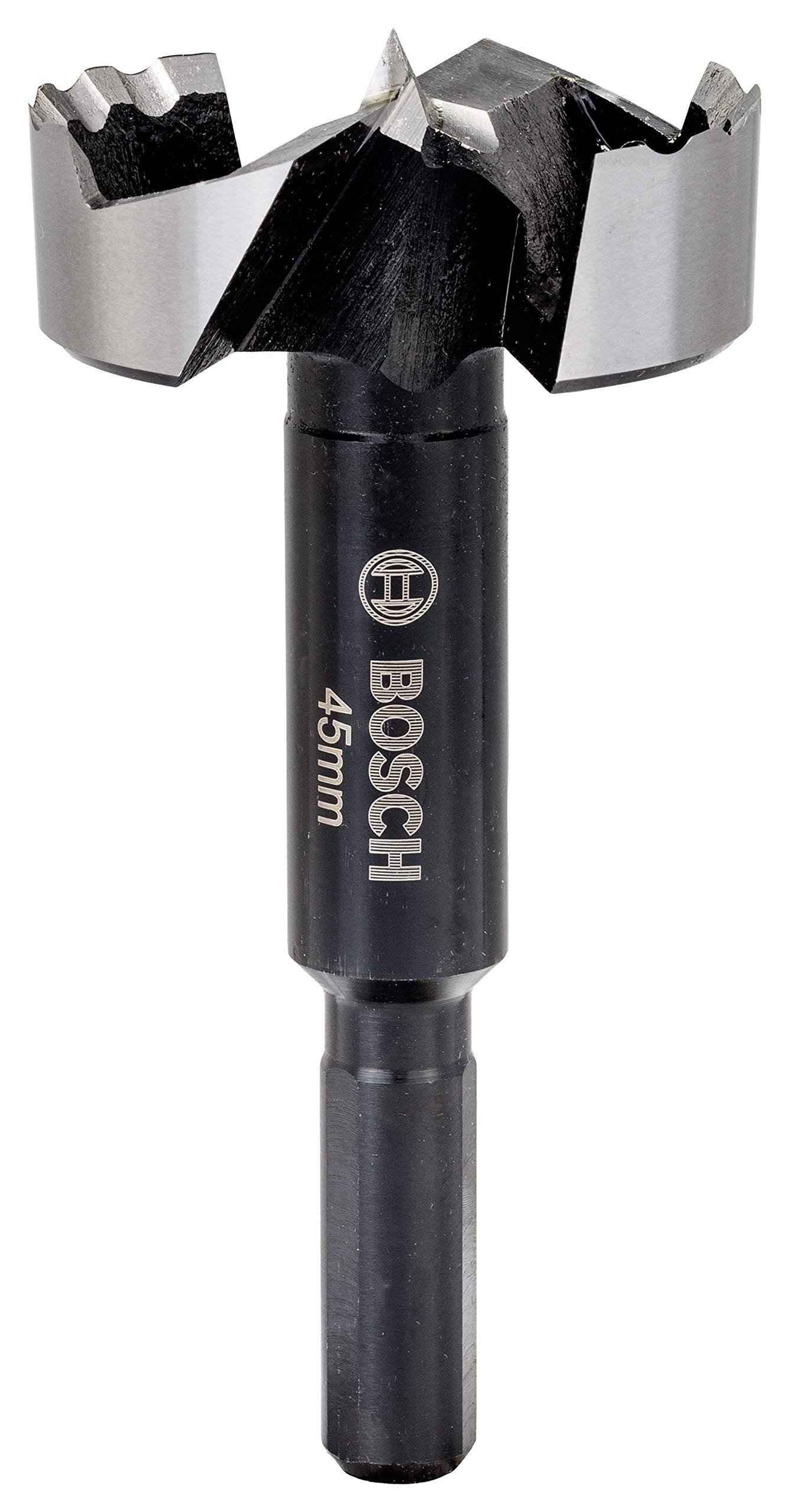 Bosch Professional Forstnerbohrer (für Holz, Ø 45 mm, Länge 90 mm, Zubehör Bohrmaschine)