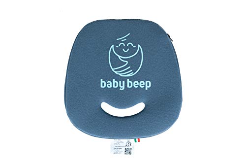 Baby Beep Universal-Bluetooth-Kissen für Autositze, Grau Anthrazit