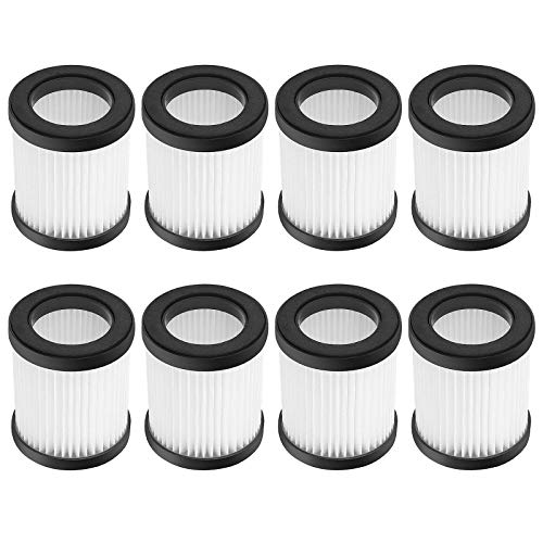 OxoxO 8 Pack Filter Compatible with MOOSOO XL-618A Cordless Vacuum Cleaner Filter HEPA Accessories