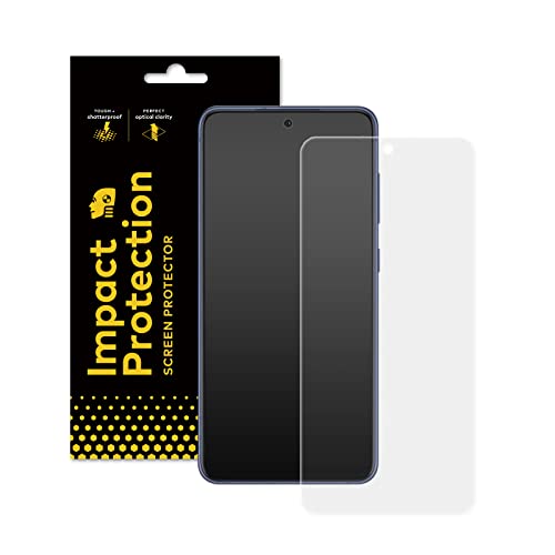 RhinoShield Displayschutzfolie kompatibel mit [Samsung Galaxy S21 FE] | Impact Protection - Hammer Geprüfte Impact Protection - Klarer und Kratzfester Displayschutz - Vorderseite