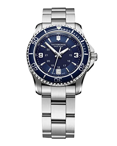Victorinox Maverick Damen Uhr analog Quarzwerk mit Edelstahl Armband V241609