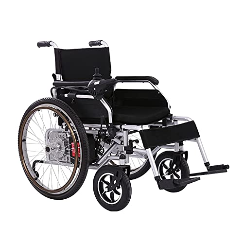 Elektrorollstuhl， Klappbarer leichter Rollstuhl Leichter faltbarer elektrischer Rollstuhlroller für ältere Menschen und Menschen mit Behinderungen