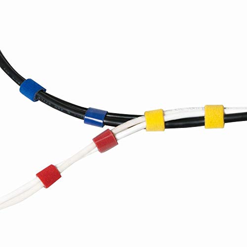 LogiLink Kabelbinder aus Klettband, 4m, Blau, [KAB0053]