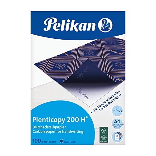 Pelikan 404426 Durchschreibpapier plenticopy 200H, blau, A4, 100 Blatt
