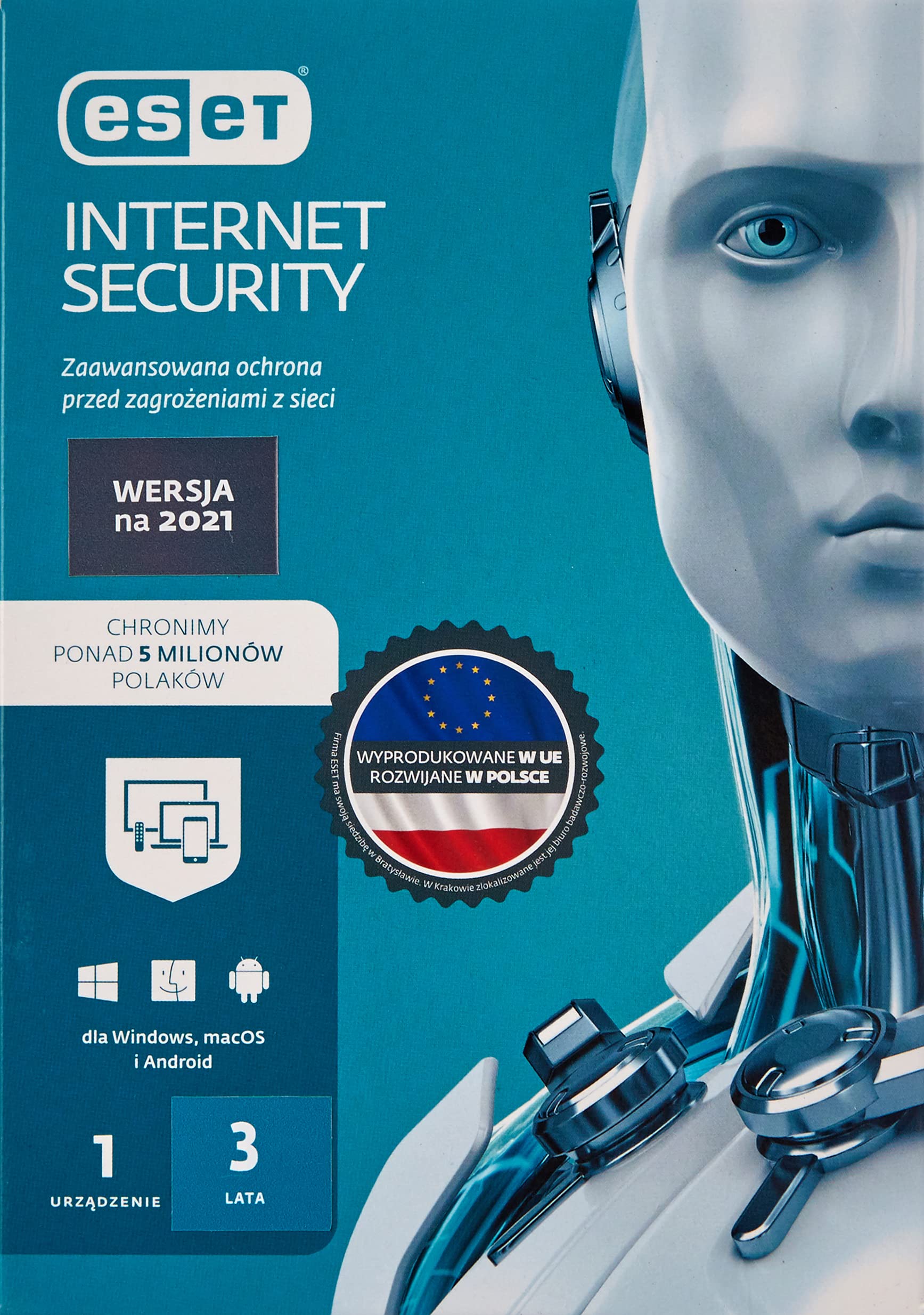 ESET Internet Security (1 POS; 36 Monts; Box).