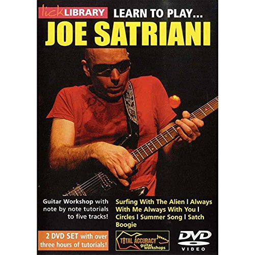 Learn to play Joe Satriani [2 DVDs]