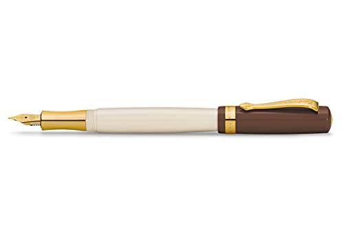 Kaweco Student Füllfederhalter 20´s Jazz EF Edelharz Braun, Länge: 13cm, 10002257