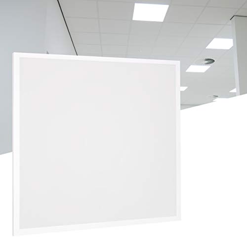 proventa LED-Panel 62 x 62 cm, 4.000 Lumen, 40 W, neutralweiß 4.000 K, Lifud-Netzteil