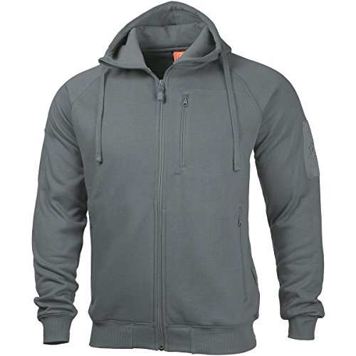 Pentagon Herren Leonidas 2.0 Sweater Wolf Grey Größe 3XL