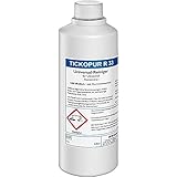 Tickopur R 33 (1 liter), Ultraschallflüssigkeit für Vergaser und vieles mehr! | Reinigungskonzentrat mit Dosierung von 5 Prozent, Ultraschall Reinigungsmittel für Aluminium