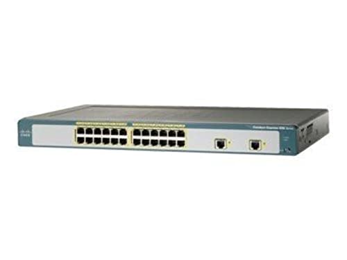Cisco Systems Catalyst Express 520-24LC Switch Fast/Giga 24 x RJ45 10/100 (4 x PoE) + 2 x RJ45 10/100 / 1000 / MiniGBIC