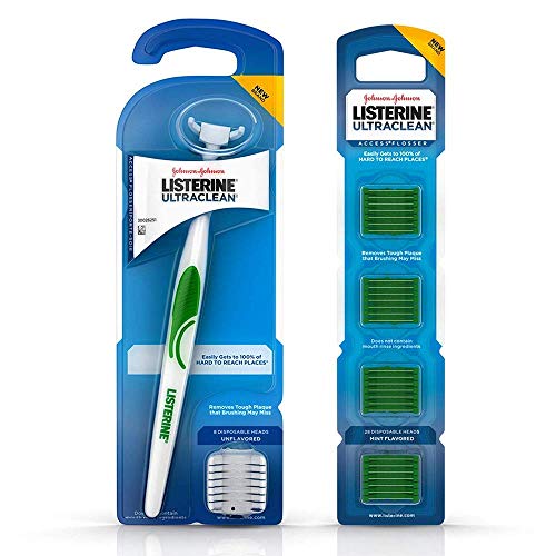 Listerine Ultraclean Access Flosser with 36 Refills Mint Flavour