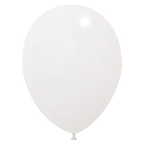 Event Kauf 25-1000 STK. Luftballons Metallic / Standard, Ø ca. 27 cm, Helium (1000 Stück, Standard Nr.06: Weiß)