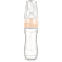 Haakaa Silikon-Löffel für Babynahrung, Nude, 100 ml
