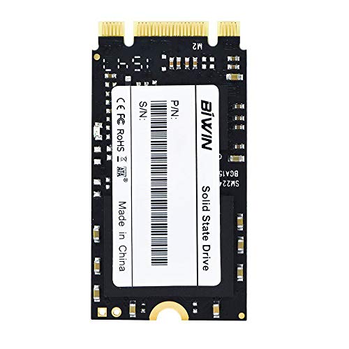 BiWIN 256GB M.2 NGFF Solid State Drive SSD 22 * 42mm SATAIII Storage NAND Memory for Laptops and Mini PC [BIWIN-256GB]