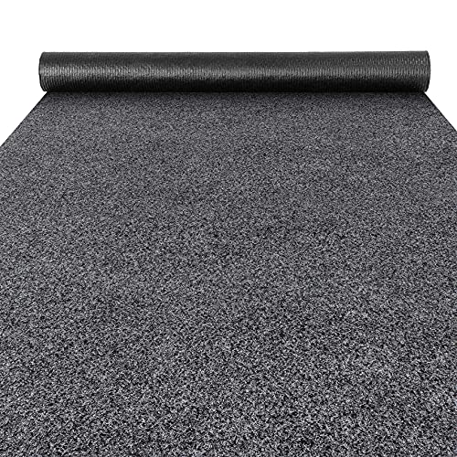 Fußmatte Schmutzfangmatte Teppich Läufer Sauberlaufmatte Indoor Outdoor Flur Eingang Poet Grau 100x160cm