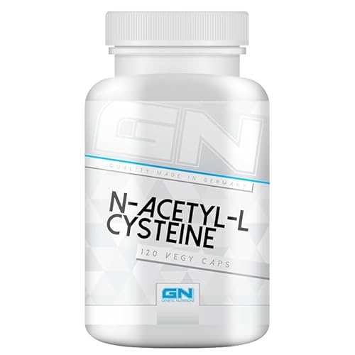 GN Laboratories NAC N-Acetyl L-Cystein – 120 Kapseln – 500 mg pro Kapsel – Aminosäuren-Komplex – Für eine Gesunde Lebensweise – Made in Germany