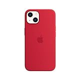 Apple Silikon Case mit MagSafe (für iPhone 13) - (Product) RED