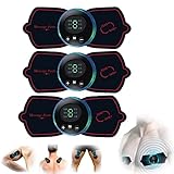 Ems Gynäkomastia Reduziermassagegerät, With 8 Modes And 19 Levels Intensity, Multifunctional Microcurrent Ems Mini Massage Device, Ems-massagegerät Zur Reduzierung Der Gynäkomastie (3PCS)