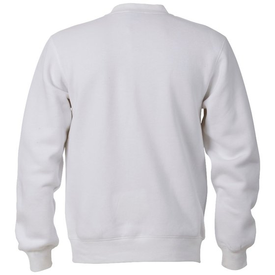 KANSAS® - Sweatshirt 1734, weiß, Größe L