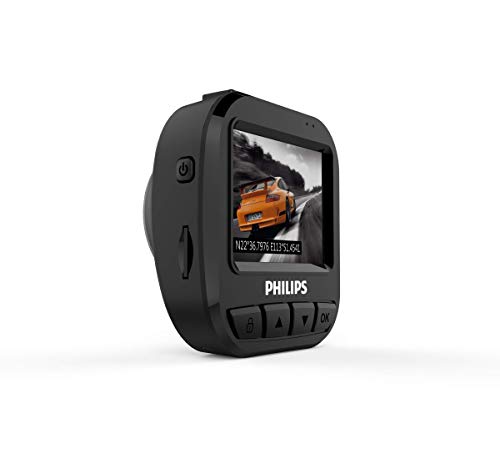 Philips Full-HD Auto Kamera Dashcam ADR620, 56749XM