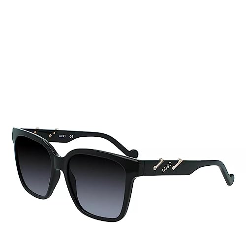 Liu Jo Jeans Unisex Lj751s 47502 001 Black Sonnenbrille