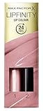 2 x Max Factor Lipfinity Lipstick Two Step New In Box - 127 So Alluring