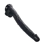 QWASZX 40 cm Realistischer Dildo, Silikon Dildo Penis Sex Spielzeug mit Starke Saugnapf Perfekter Anal Dildo für Anal Anfänger Geeignet, Anal Plug Penis Nachbildung Sexspielzeug