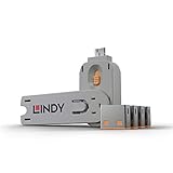 LINDY 40453 USB Typ A Port Schloss, orange