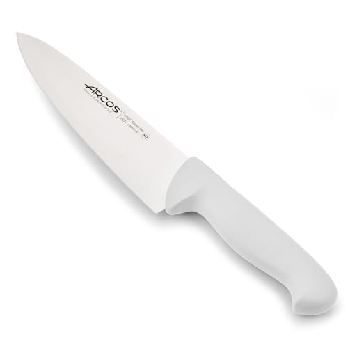 Arcos Serie 2900 - Kochmesser - Klinge Nitrum Edelstahl 200 mm - HandGriff Polypropylen Farbe Weiße