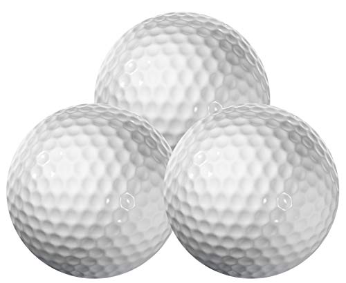 Longridge Erwachsene Golfbälle Mit Niedriger Sprungkraft 50 Stück - Weiss GOLFBÄLLE MIT NIEDRIGER SPRUNGKRAFT 50 STÜCK - Weiss, weiß, ONE Size, BLLB50W