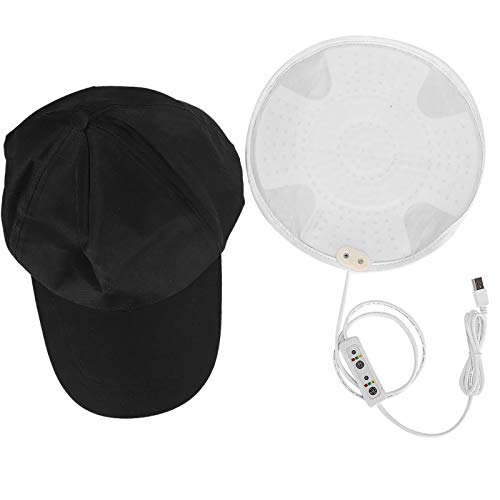 Haarwuchs Cap Timing Funktion Haarausfall Behandlung Hut für androgenetische Alopezie(118 lamp beads)