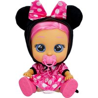 BEBÉS LLORONES Dressy Minnie | Interaktive Puppe mit Zubehör | Puppe für Babys ab 18 Monaten