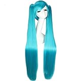 Anime VOCALOID Hatsune Miku Wig Cosplay Costume Women Long Hair Party Wigs