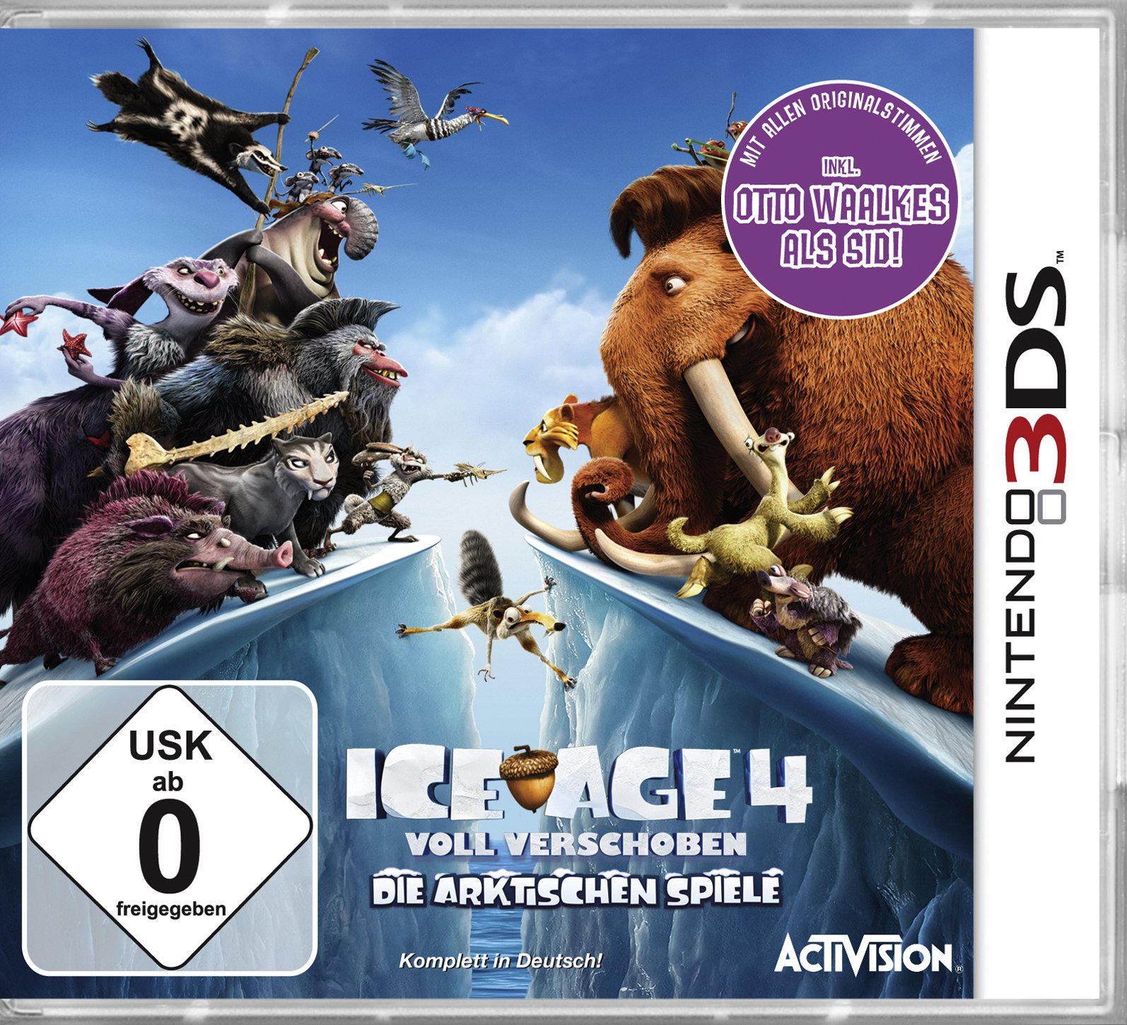 Ice Age 4 - Voll Verschoben: Die arktischen Spiele [Software Pyramide] - [Nintendo 3DS]