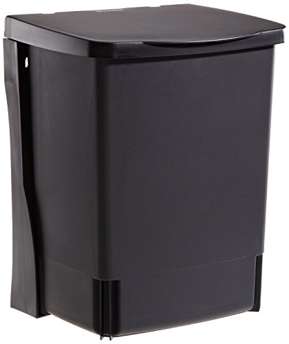 Brabantia 395246 Einbau Mülleimer, 10 Liter schwarz