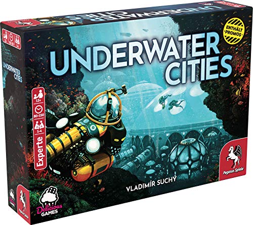 Pegasus Spiele 51905G - Underwater Cities (deutsche Ausgabe) *Empfohlen Kennerspiel 2020*
