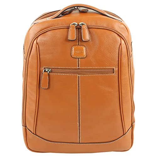 BRIC`S, Life Pelle Rucksack Leder 38 Cm Laptopfach in mittelbraun, Rucksäcke für Damen