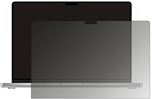 dipos I Sichtschutz-Folie matt kompatibel mit Apple MacBook Pro 14 Zoll (2021) Blickschutzfolie Display-Schutzfolie Privacy-Filter