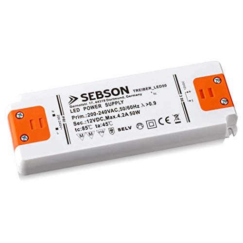 SEBSON 50W LED Treiber / LED Trafo