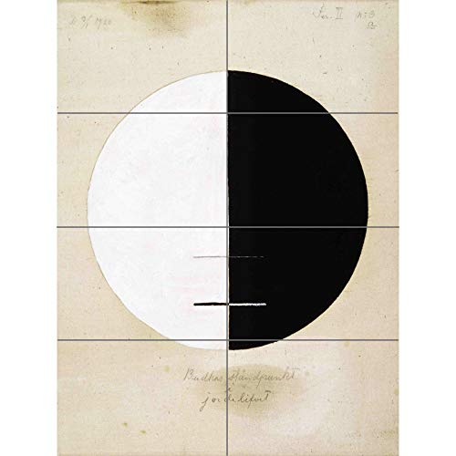 Artery8 Hilma Af Klint Buddhas Standpoint Earthly Life No 3A XL Giant Panel Poster (8 Sections) Leben