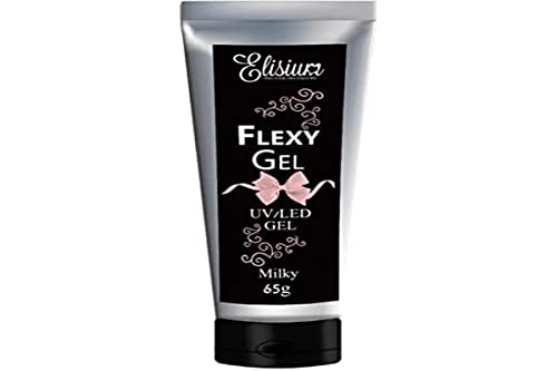 Elisium Flexygel Milky milchig Nagelpflege Maniküre Aufbaugel UV/LED 65g