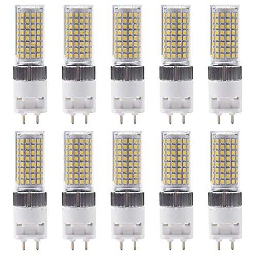 TPMAFF LED G12 Birnen, G12 Bi-Pin Basis Maisbirnen,12 Watt 1500LM,16 Watt 1600LM,20 Watt 2000LM,3000K 4000K 6000K Nicht dimmbar AC 100V~277V(10er Pack)