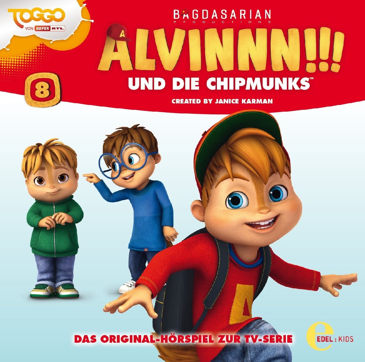 Alvinnn!!! und die Chipmunks - Superhelden - Das Original-Hörspiel zur TV-Serie, Folge 8