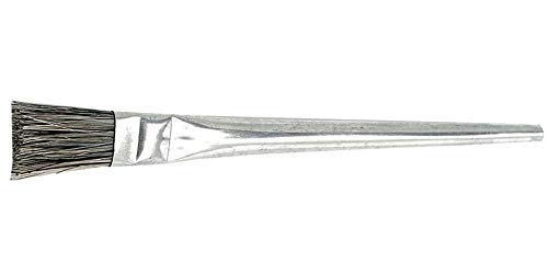 Nölle 59410 Lötwasserpinsel mit Blechhülse, 10 mm, 100 Stück