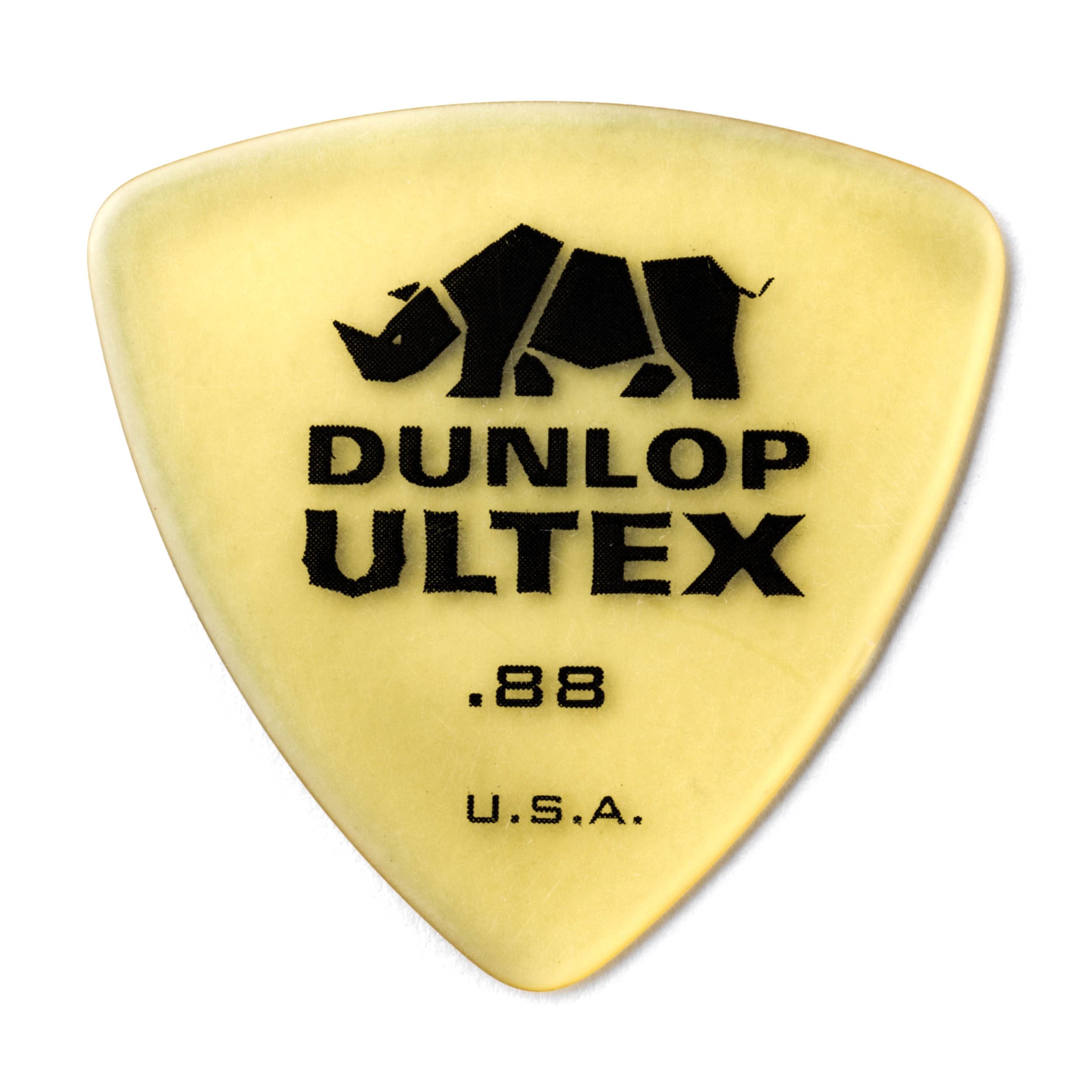 Médiators Jim Dunlop 0,88mm Ultex Triangle 0,88mm sachet de 72