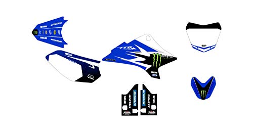 Kit Deco Motocross Yamaha TTR 50 Replica, Blau