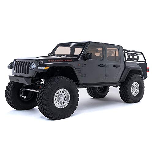 1/10 SCX10III Jeep JT Gladiator with Portals RTR, Gray