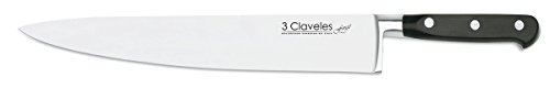 3 Claveles Forgé Kochmesser, geschmiedet, 30 cm, 12 Zoll